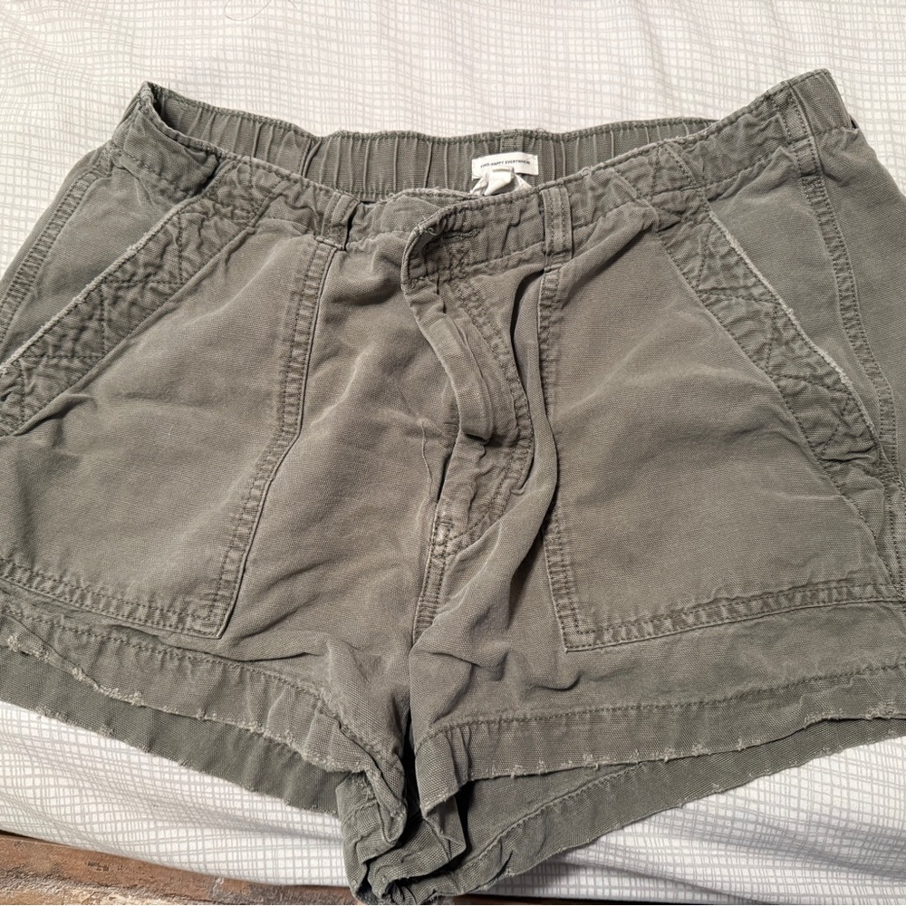 Aerie Olive Women's Cargo Shorts